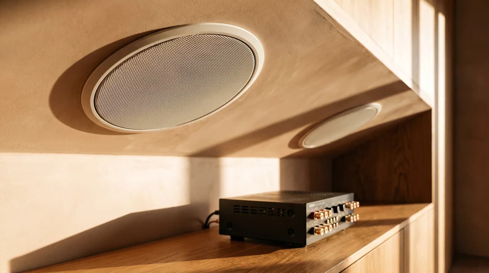 Multi-Room Audio — representative visual (illustrative scene, not a project photograph)