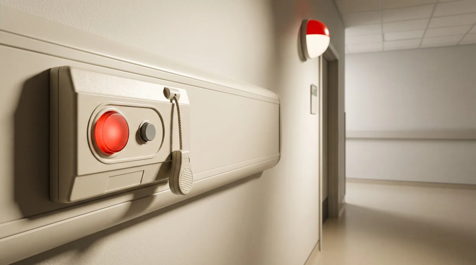 Nurse Calling System — representative visual (illustrative scene, not a project photograph)