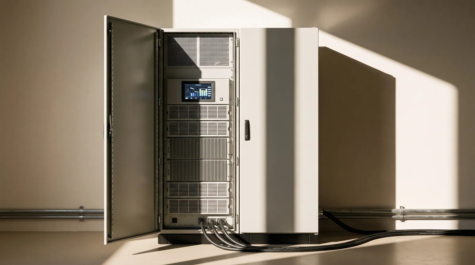 Online UPS — representative visual (illustrative scene, not a project photograph)