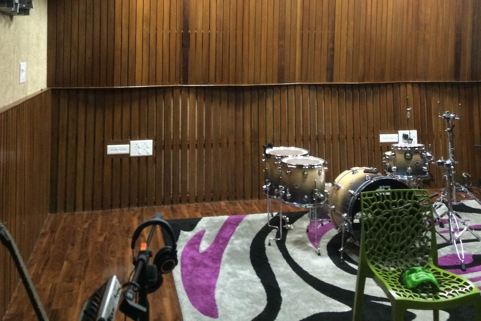 Recording Studio, Naharlagun — installed system, working room view