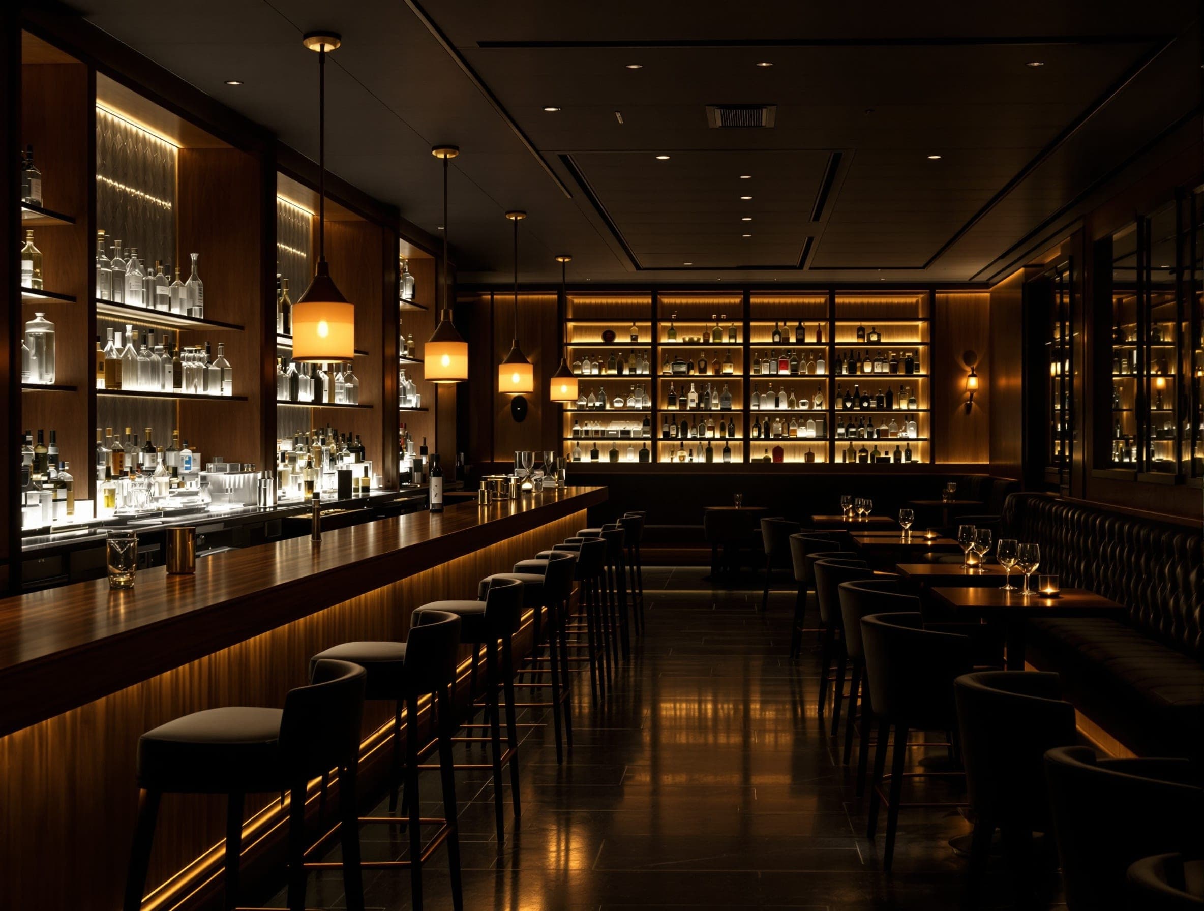 Restaurants, Bars & Clubs — premium installation context.