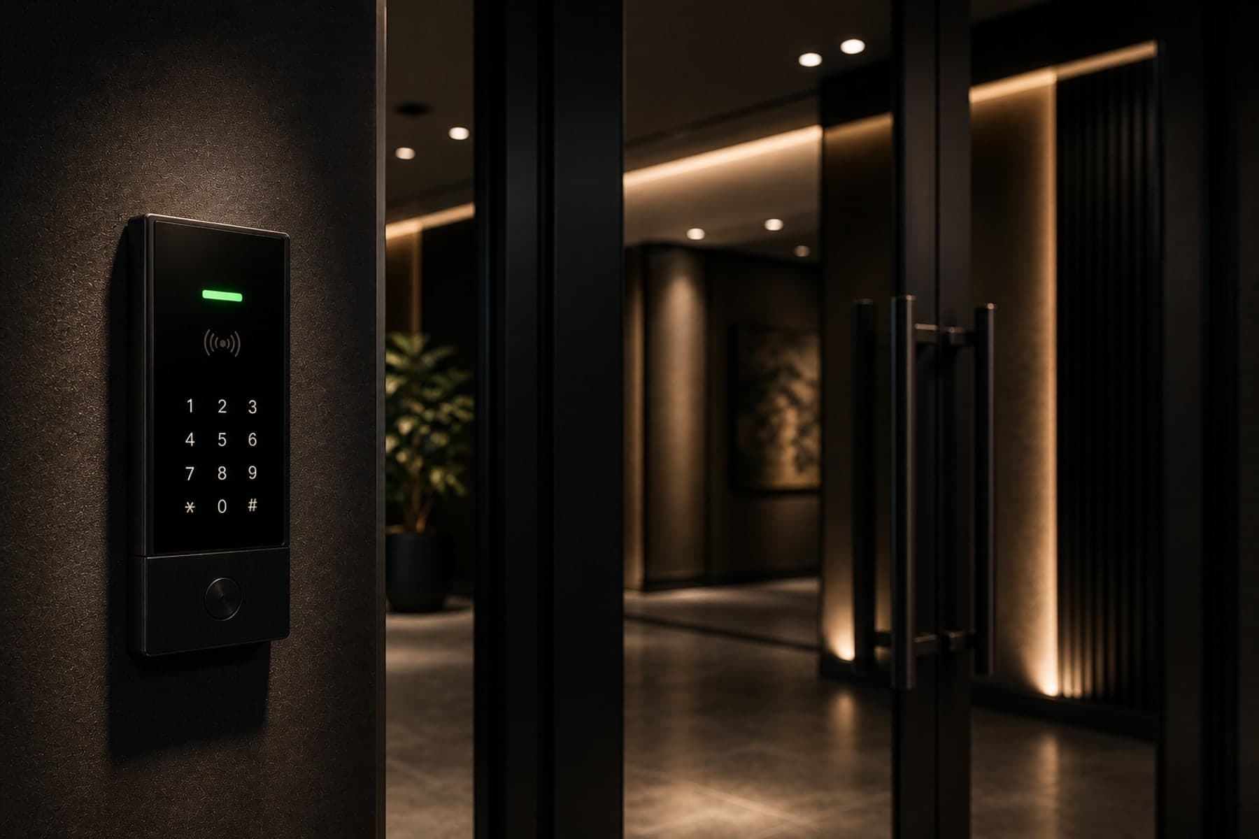 Access Control — premium installation context