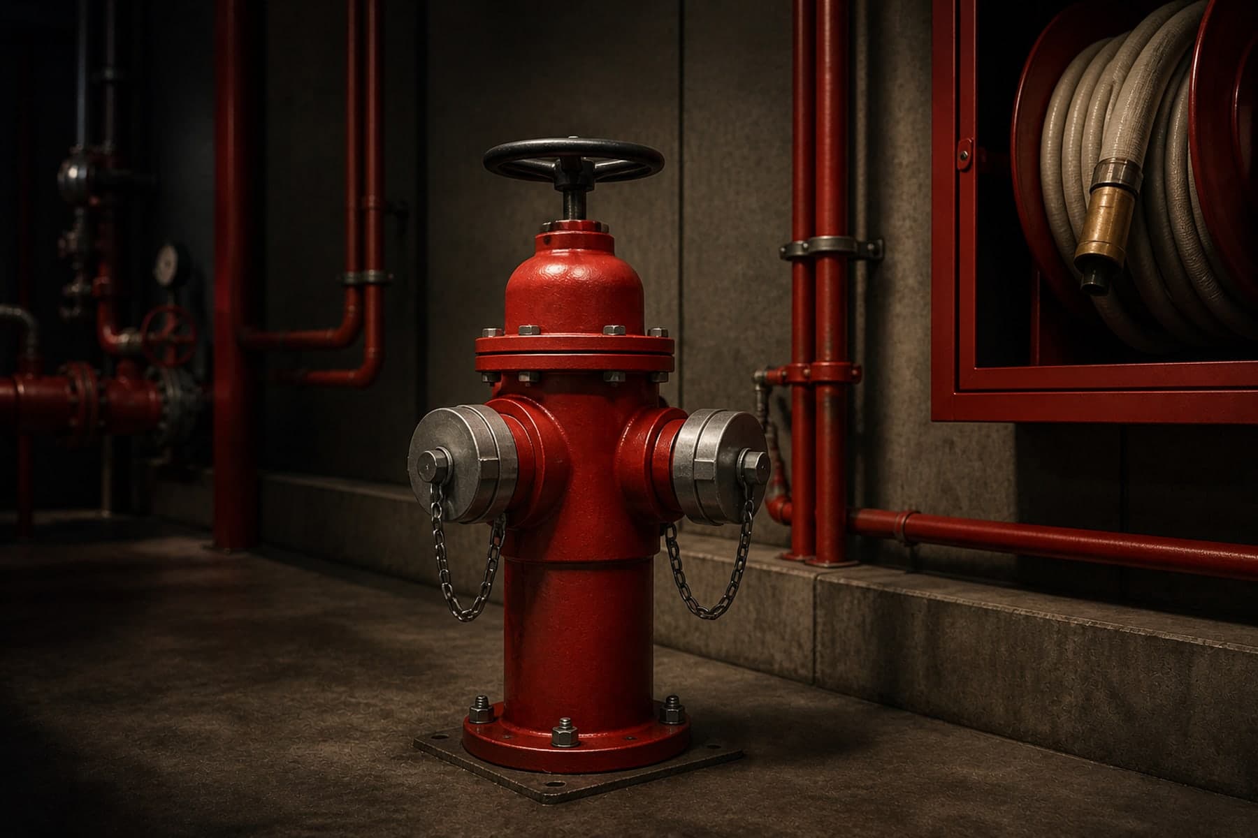 Fire Hydrant System — premium installation context