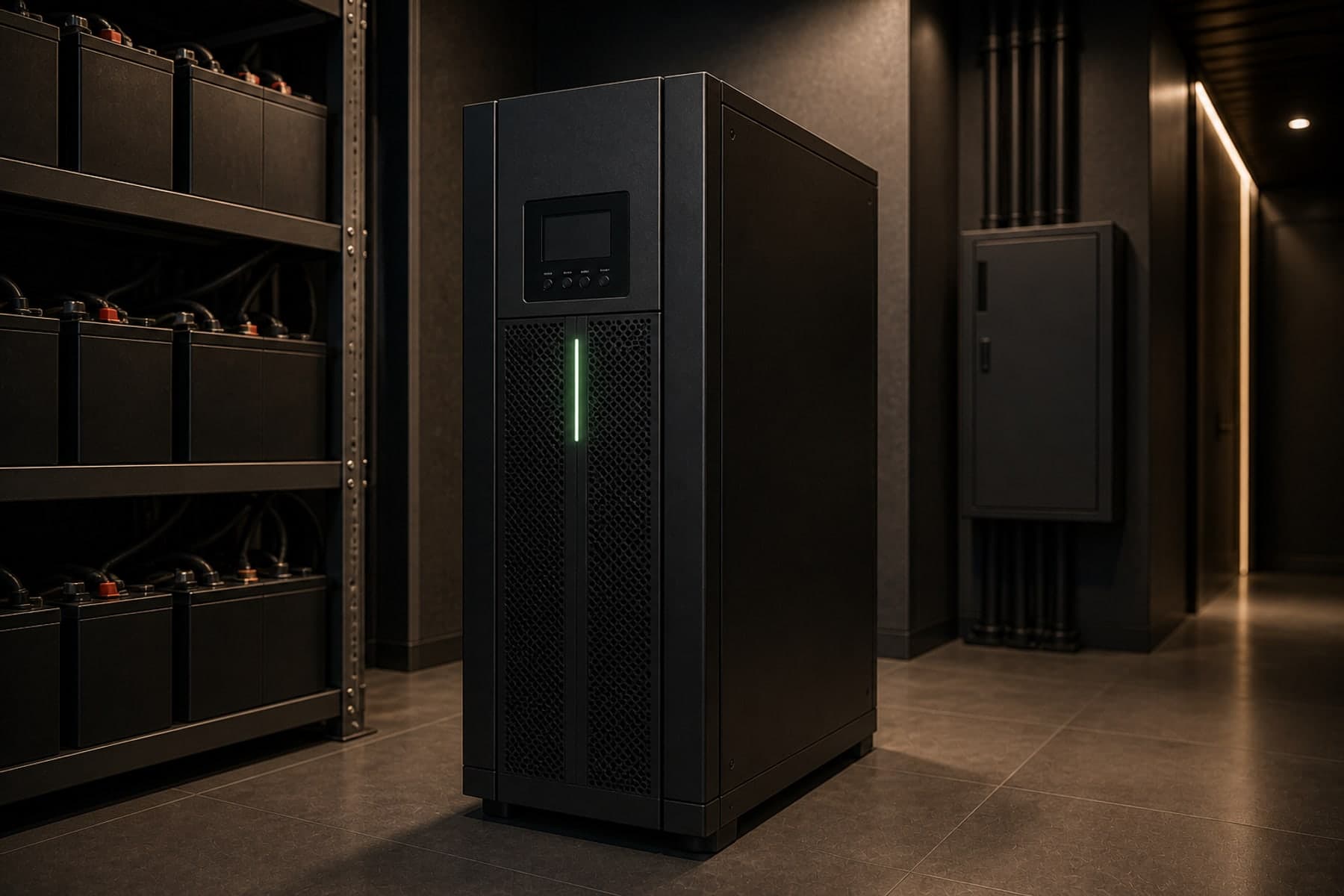Online UPS — premium installation context