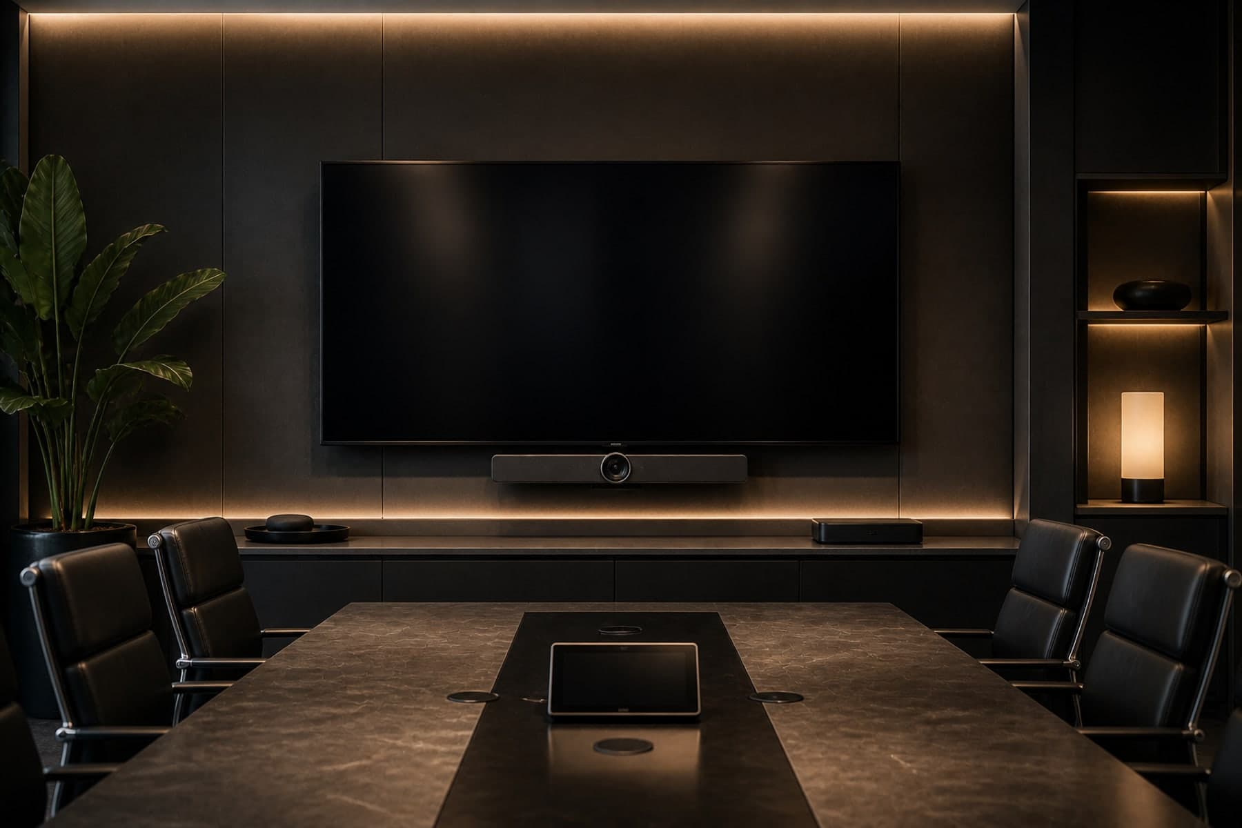 Video Conferencing Infrastructure — premium installation context