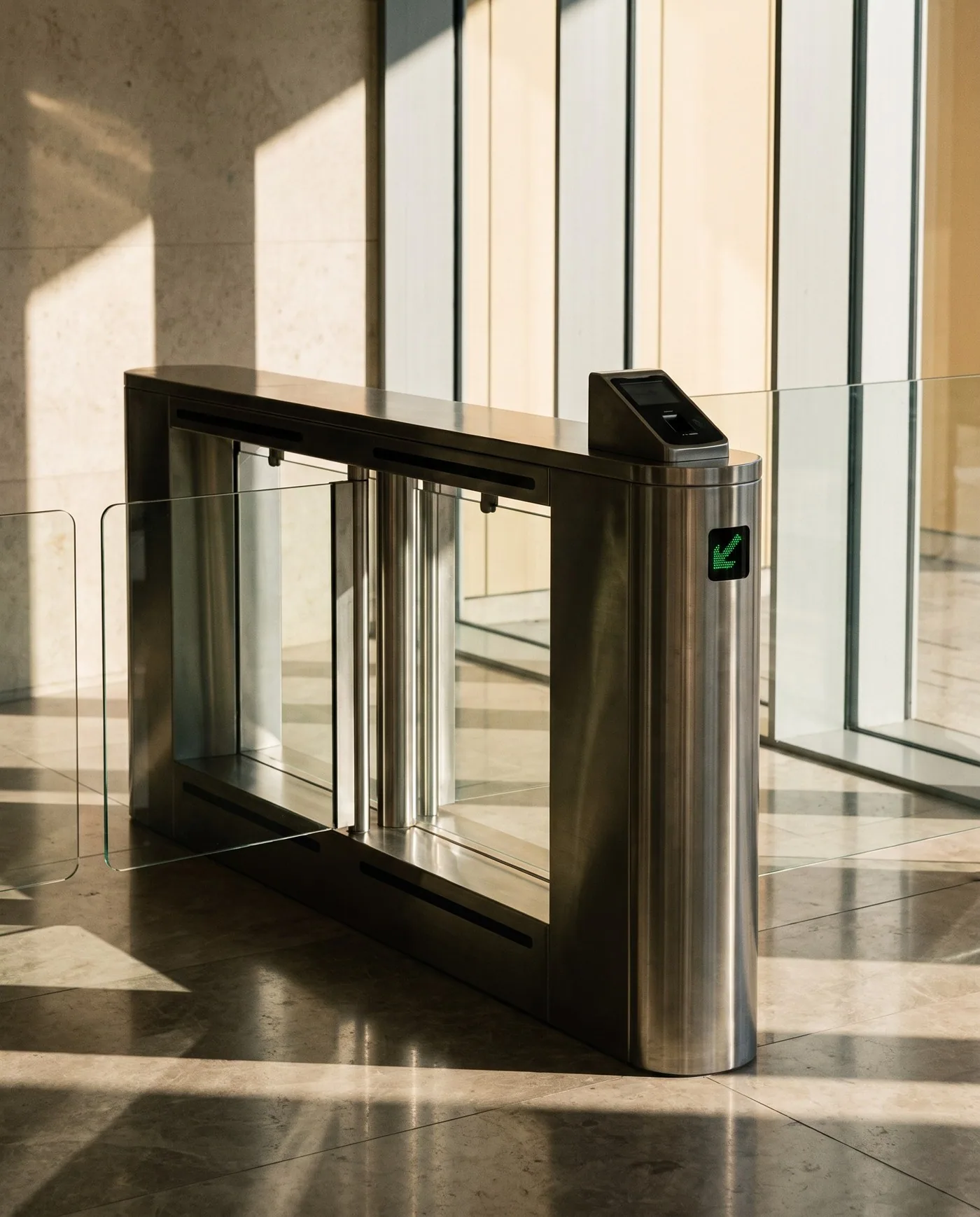 Access Control — representative visual (illustrative scene, not a project photograph)