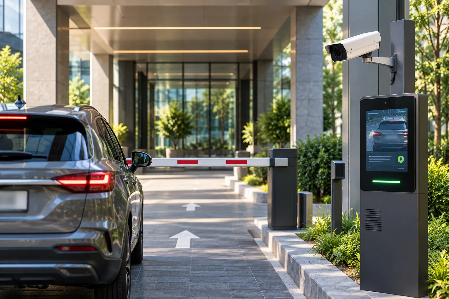 ANPR & Number-Plate Recognition — representative visual (illustrative scene, not a project photograph)
