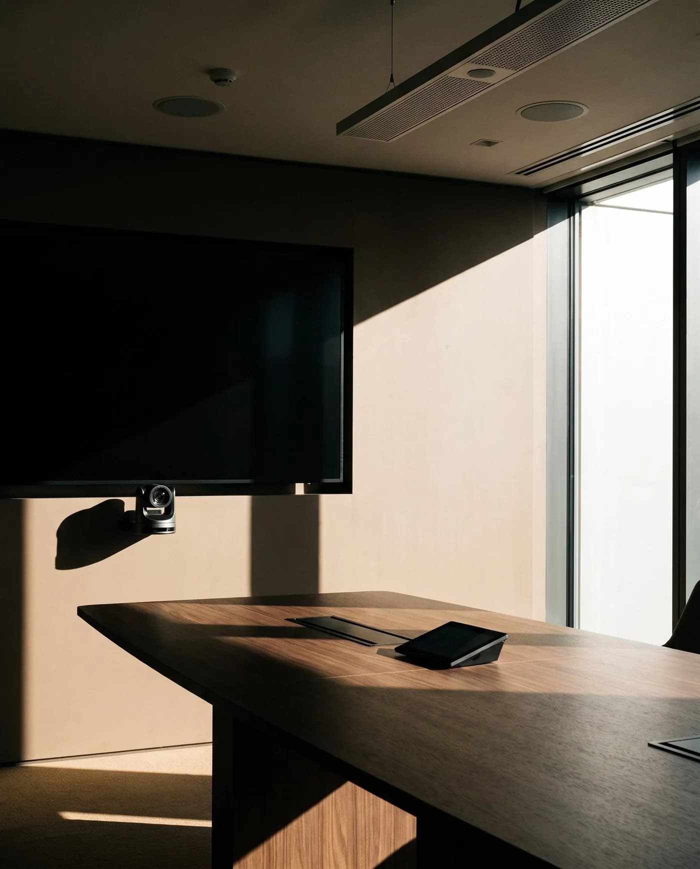 Auditoriums & Boardrooms — representative visual (illustrative scene, not a project photograph)