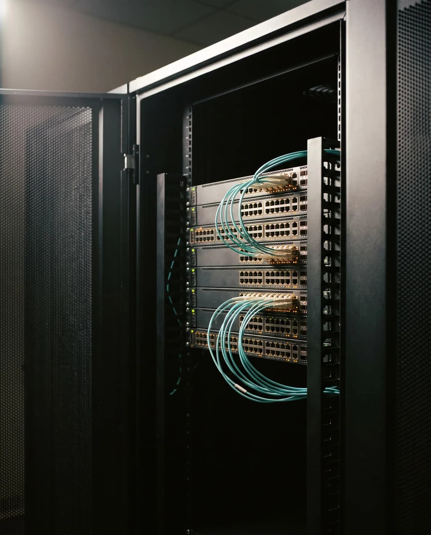 Networking equipment — illustrative category scene, not project evidence