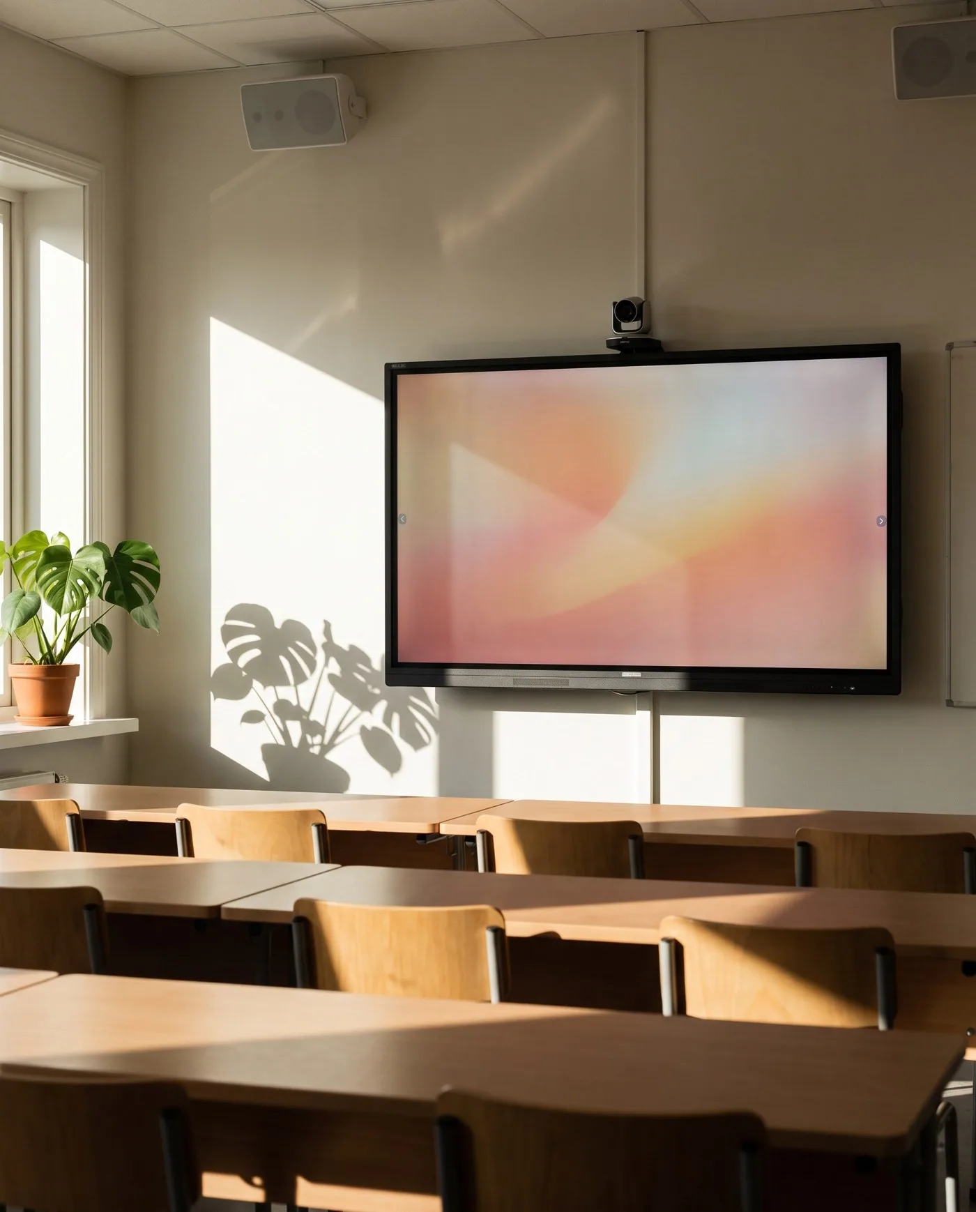 Smart Classrooms — representative visual (illustrative scene, not a project photograph)