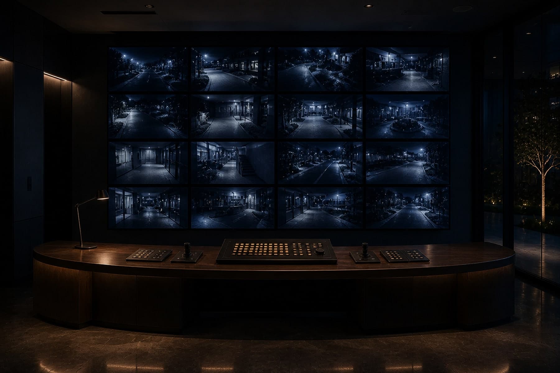 CCTV & Surveillance — premium installation context