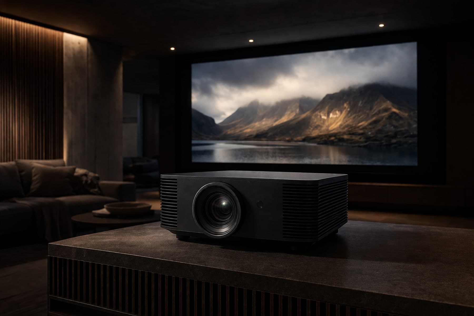 LED Panels & Projectors — premium installation context
